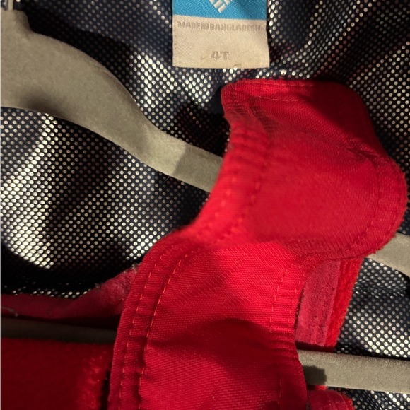 Kids' Red and Gray Snowsuit - Picture 2 of 2